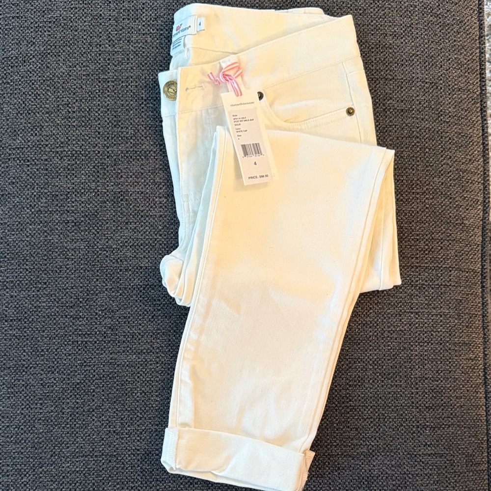 Women's Vineyard Vines White Jeans